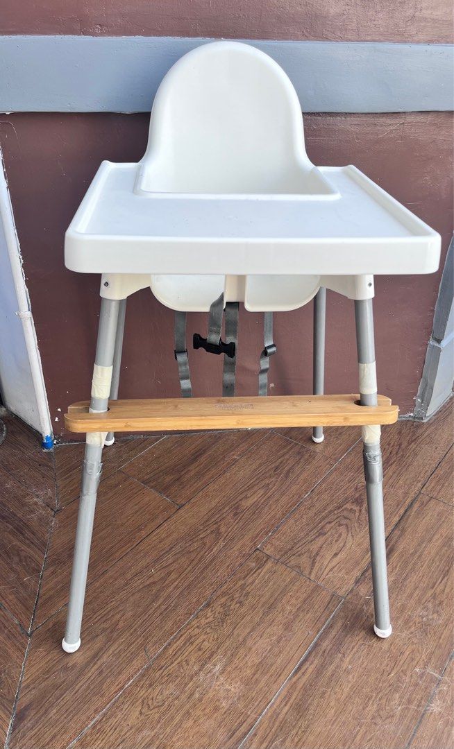 Ikea Antilop Highchair with Footrest (Category: Baby High Chairs) located in Batangas. Submitted by abv13 (Listing ID 1406469683, Image 1). Description: .