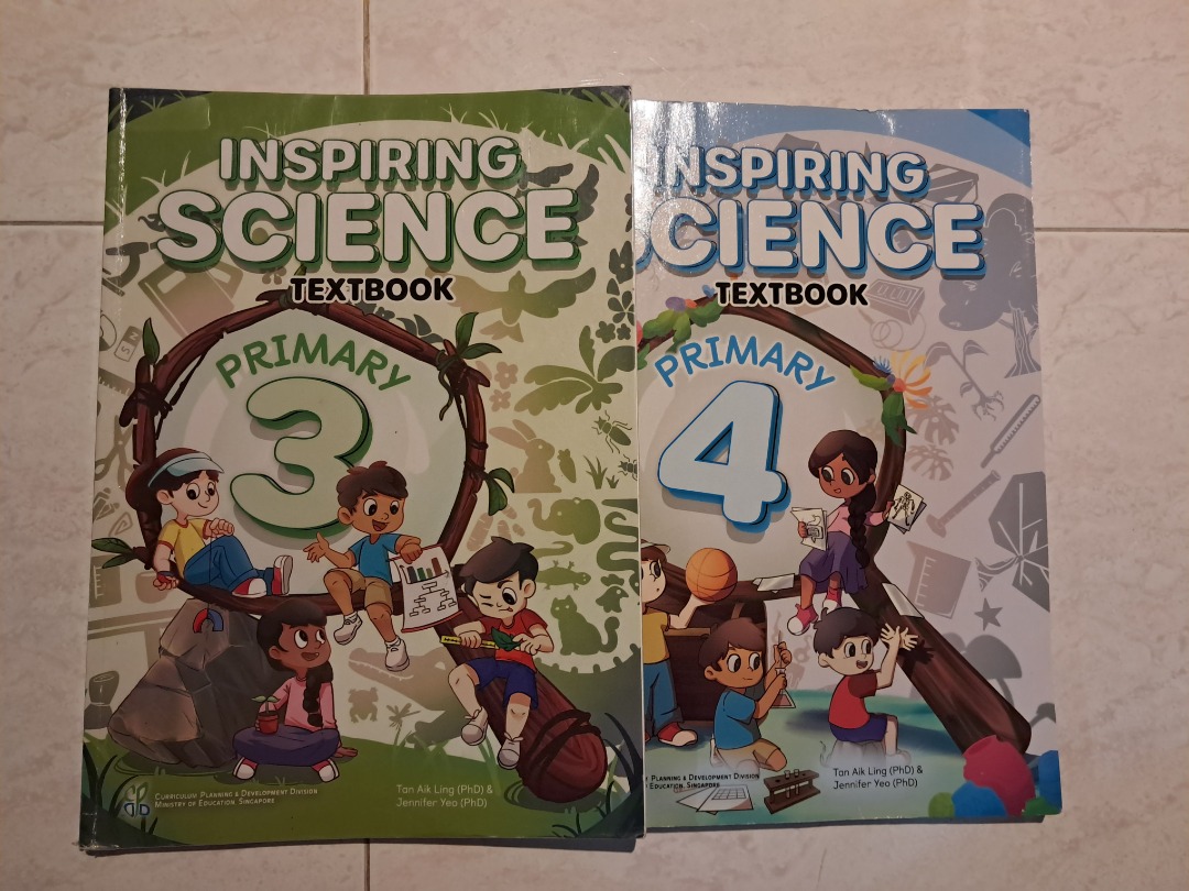 Inspiring Science Textbook Primary 3 & 4, Hobbies & Toys, Books ...