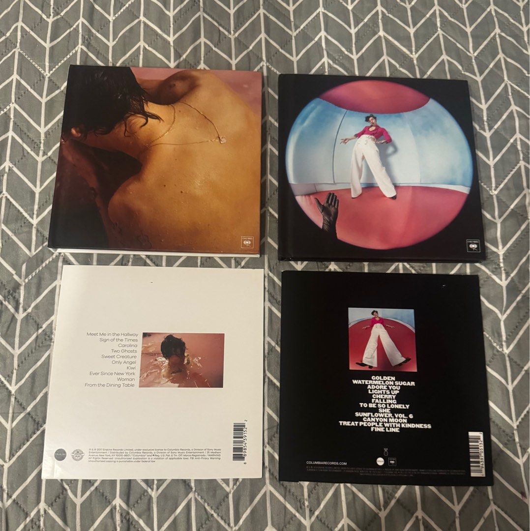 Harry Styles Deluxe Photobook CD (Category: CDs & DVDs) located in Quezon City. Submitted by leah_rivera (Listing ID 1406633336, Image 1). Description: Never used Still have plastic Original can show proof that I ordered both from website Still have packaging it came it Like new condition OFFER YOUR PRICES (no to lowball as these are rare already) 2k for HS1 5k for Fine Line Negotiable but these are already very rare.