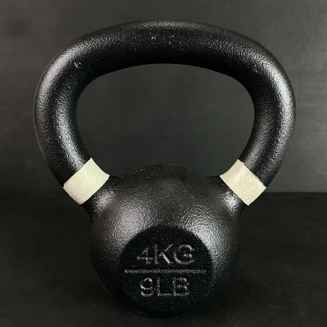 Iron cast kettlebell Brandnew onhand (Category: Weights & Dumbbells) located in Valenzuela. Submitted by carlo_023 (Listing ID 1406626015, Image 1). Description: Iron cast Kettlebells Price list 4kg - 1000/pc 6kg - 1200/pc 8kg - 1,500/pc 10kg - 1,850pc 12kg - 2000/pc 14kg - 2400/pc 16kg - 2700/pc 18kg - 2,950/pc 20kg - 3200/pc.