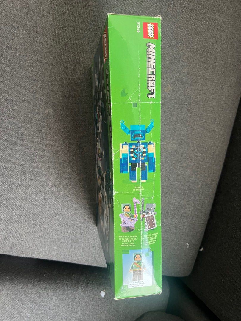 LEGO Minecraft The Deep Dark 21246 (Category: Lego & Building Sets) located in Quezon City. Submitted by authenticcloset (Listing ID 1406472061, Image 2). Description: Rare and hard to find!!! - LEGO Minecraft The Deep Dark set (21246) - 584 pieces - Features the Warden and other Minecraft characters - Box shows wear and tear Please check condition of the box before purchasing this is brandnew.