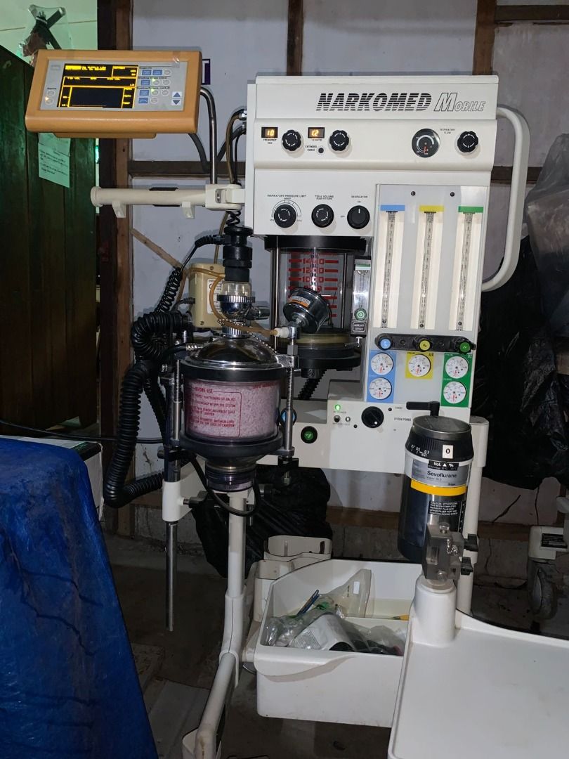NAKOMED Anesthesia Machine (Category: Medical Supplies & Tools) located in Quezon. Submitted by quezonmedsource (Listing ID 1406469251, Image 1). Description: 📣See the pictures for issues 📍Per LOT 2 Units Package! You may message us or call us in this numbers: ☎ Smart: 09085381023 .