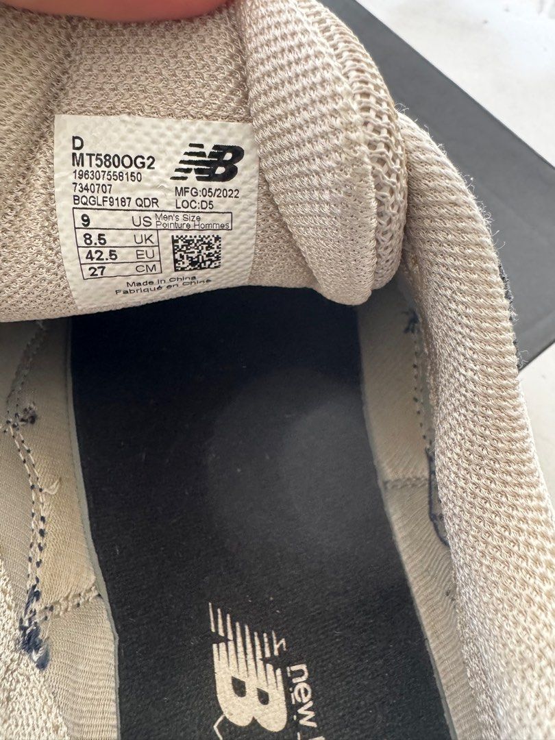 New Balance 580 Natural Indigo (Category: Sneakers) located in Paranaque City. Submitted by ogs_augs (Listing ID 1406484048, Image 3). Description: New Balance 580 Natural Indigo Size 9 With original box..