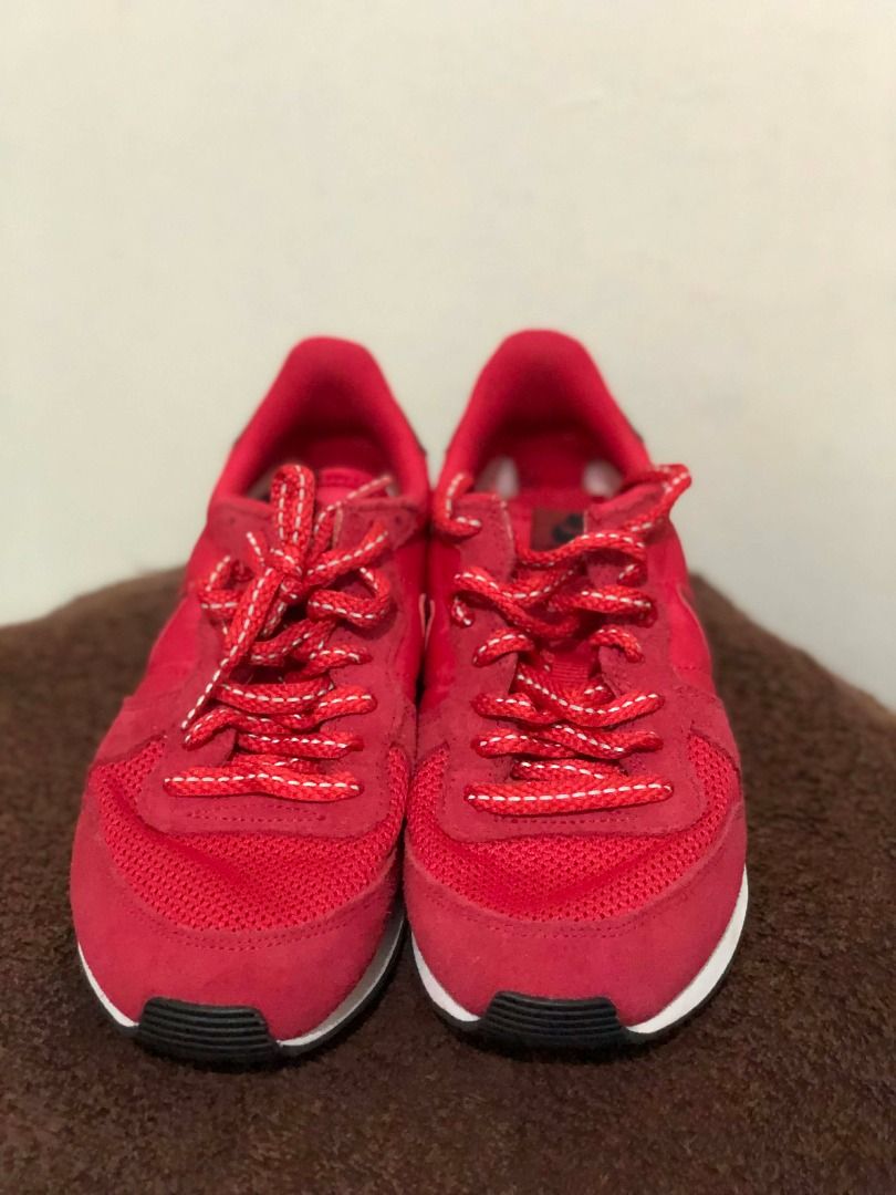 NIKE Wmns Internationalist with style code 629684-600 (Category: Sneakers) located in Manila. Submitted by cejcarousel (Listing ID 1406580857, Image 2). Description: NIKE Wmns Internationalist with style code 629684-600 Used - like new NIKE Color RED Size US-6 NIKE Wmns Internationalist with style code 629684-600 features an upper made of a combination of suede and mesh (textile), with a rubber outsole and an EVA (ethylene vinyl acetate) foam mid