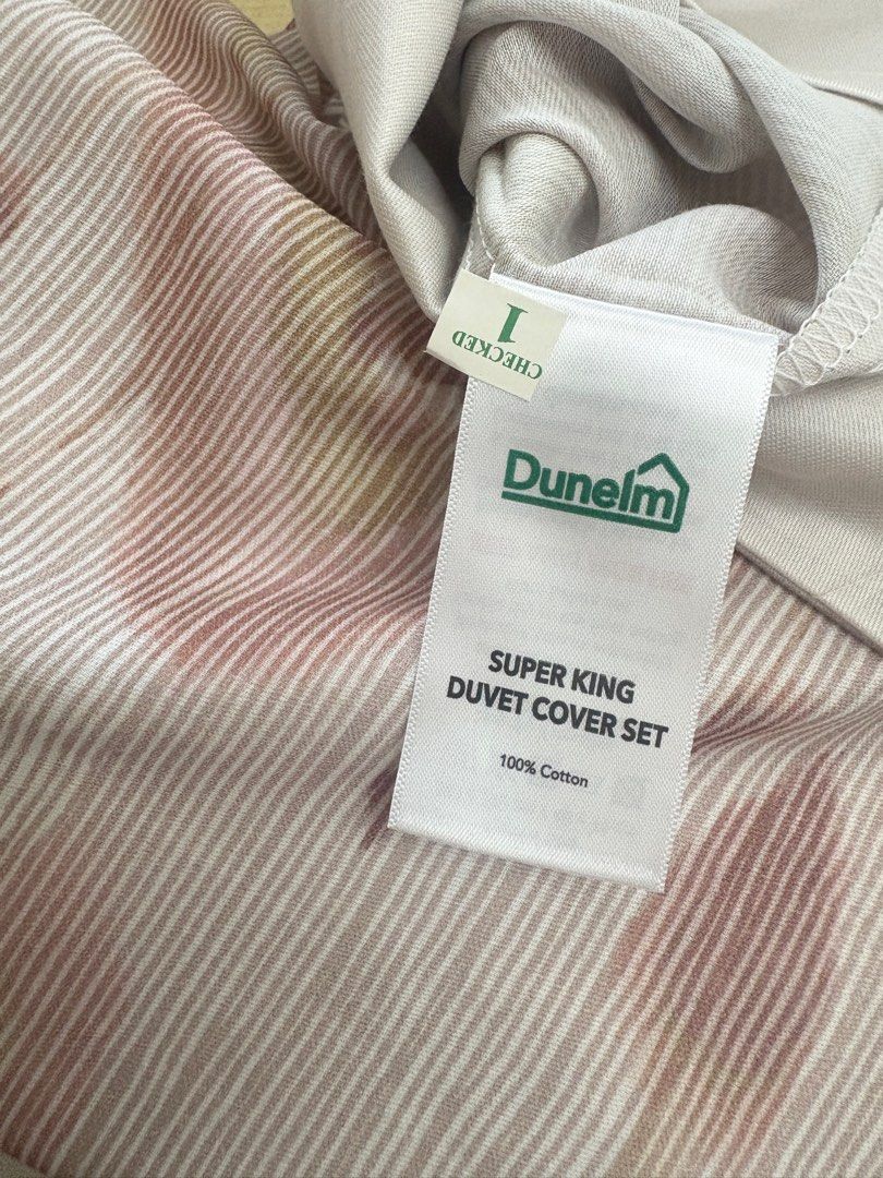 Pair Dunelm Java ikat cotton pillowcases (Category: Bedding & Towels) located in Quezon City. Submitted by myextras (Listing ID 1406500871, Image 2). Description: 2 pairs available organic cotton, envelope close .