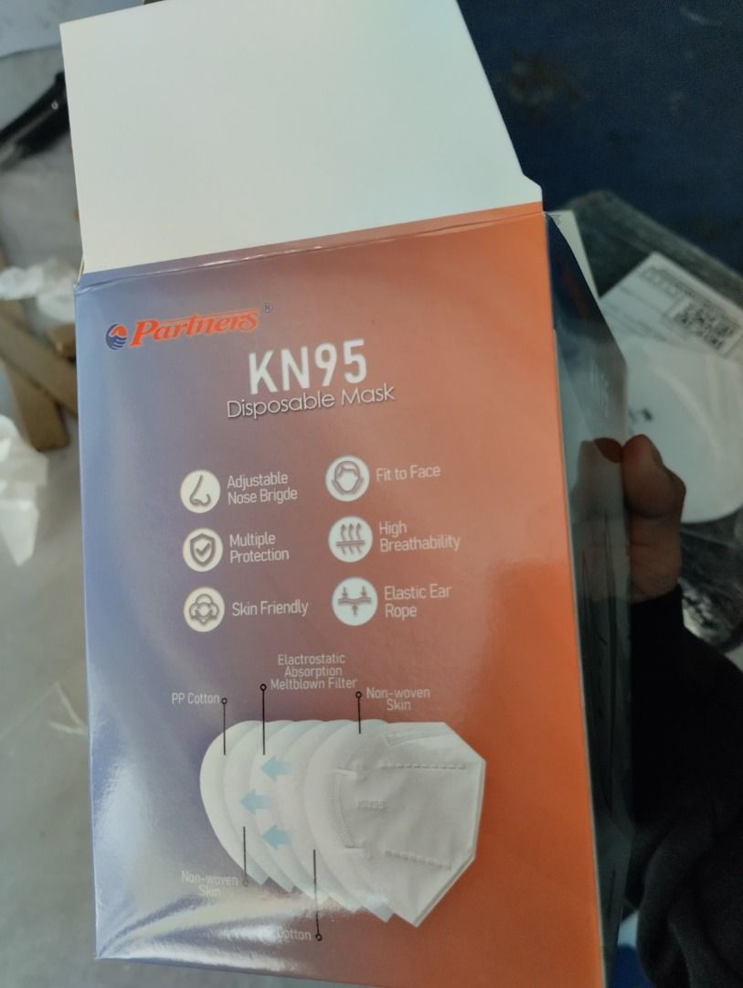 PARTNERS KN95 FACEMASK (Category: Medical Supplies & Tools) located in Quezon City. Submitted by andrea_dxs (Listing ID 1406481150, Image 2). Description: .