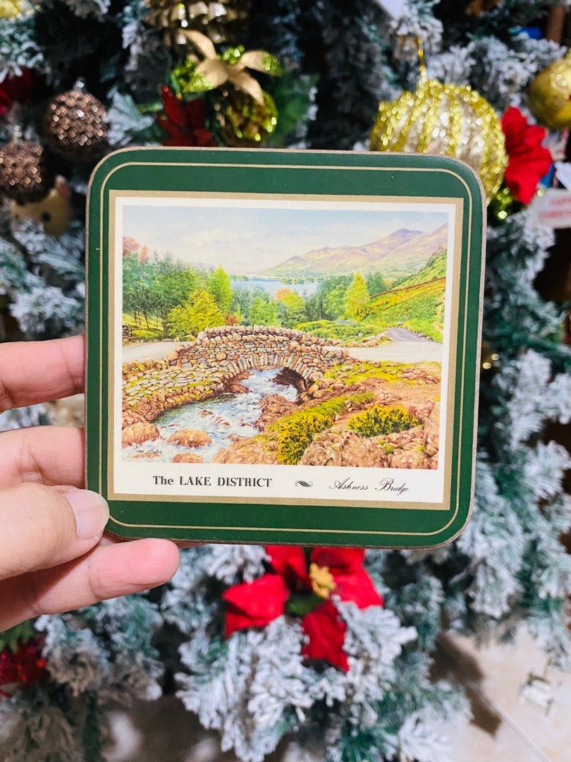Pimpernel Lake District Coasters Set (Category: Other Home Furniture) located in Baguio. Submitted by vanity_kimo (Listing ID 1406592938, Image 3). Description: 🍀THE LAKES 🍀 ❤️PIMPERNELS COASTERS ❤️4.25”x 4.25” ❤️6 pcs . ❤️with box ❤️VERY GOOD CONDITION ❤️with BOX 🤣.