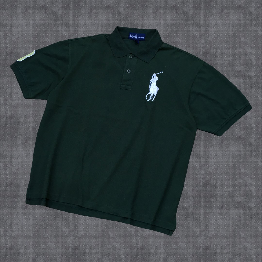 POLO RALPH LAUREN BIG LOGO WITH NUMBER 3 ♻️, Men's Fashion, Activewear ...