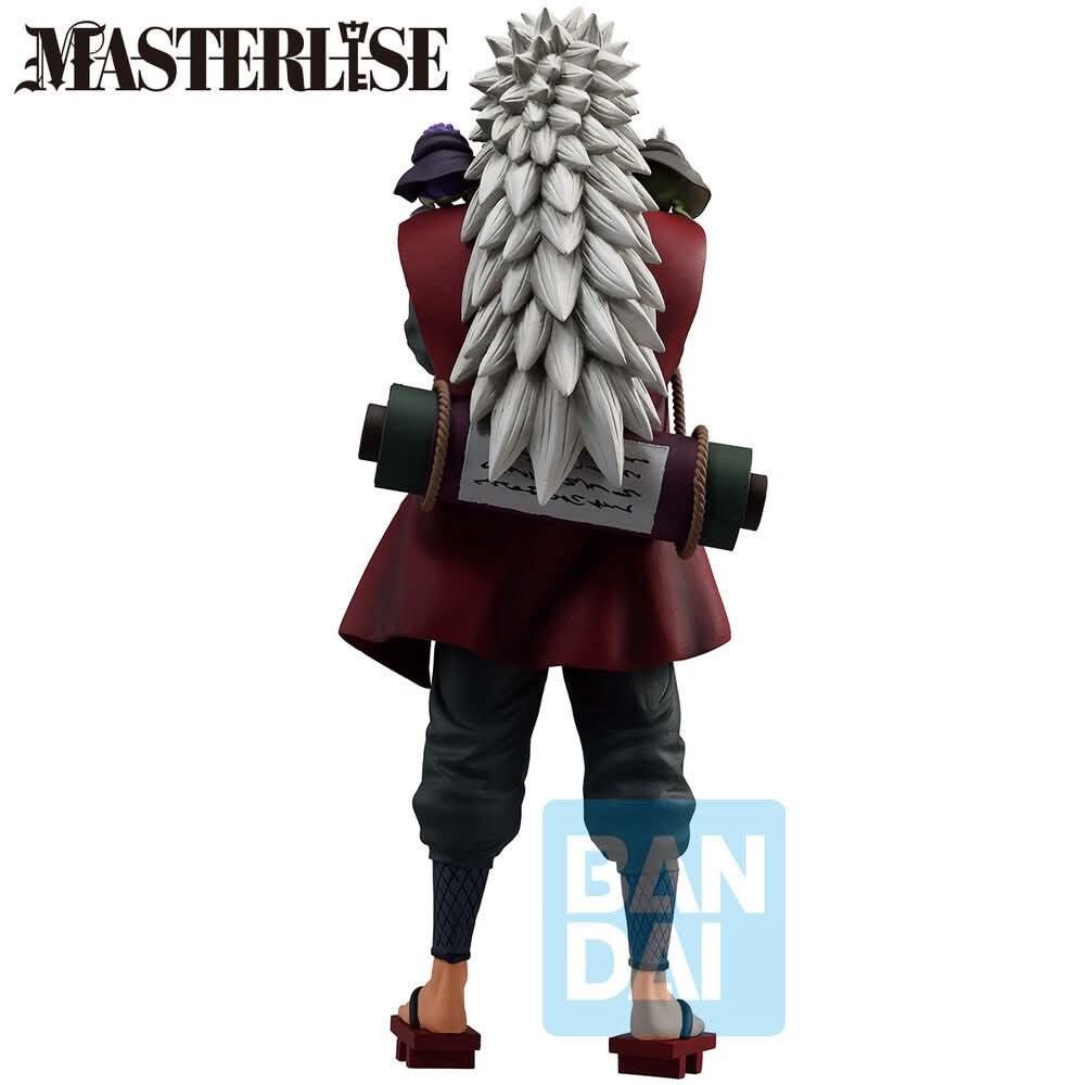 Banpresto Masterlise Naruto Jiraiya Figure (Category: Toys & Games) located in Las Pinas. Submitted by p.s.collections (Listing ID 1406470228, Image 3). Description: (On Hand!!!) - Banpresto Masterlise Jiraiya figure - Features Jiraiya from Naruto. - Includes iconic outfit, scroll, and toads. - Highly detailed collectible. - Perfect for Naruto fans..