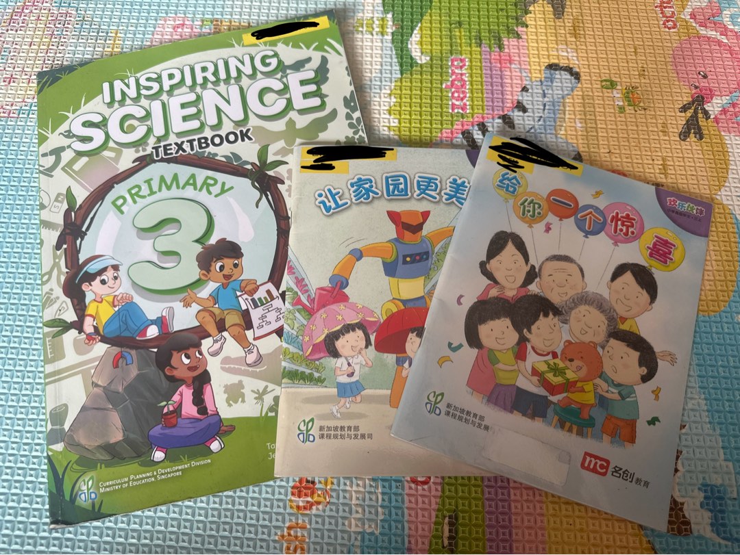 Primary 3 Science & Chinese Textbooks, Hobbies & Toys, Books ...