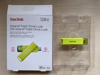 SanDisk iXpand Flash Drive Luxe 128GB (Lightning to Type-C)