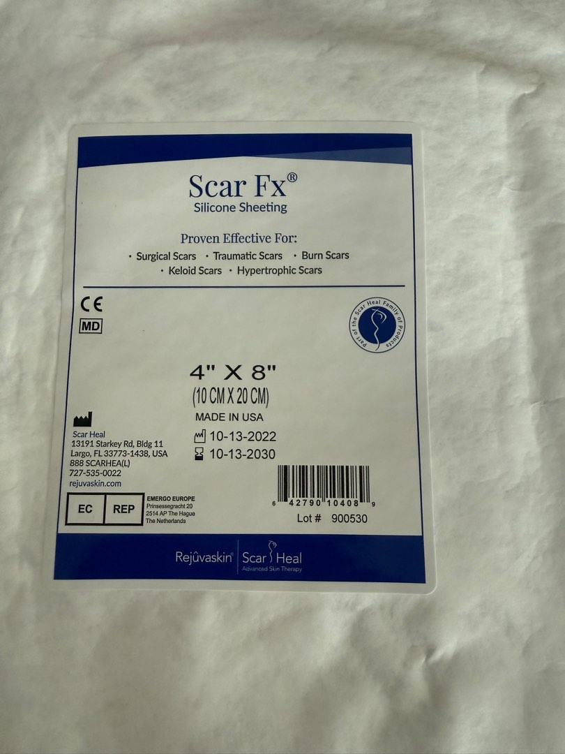 Scar Fx Silicone Sheeting 4