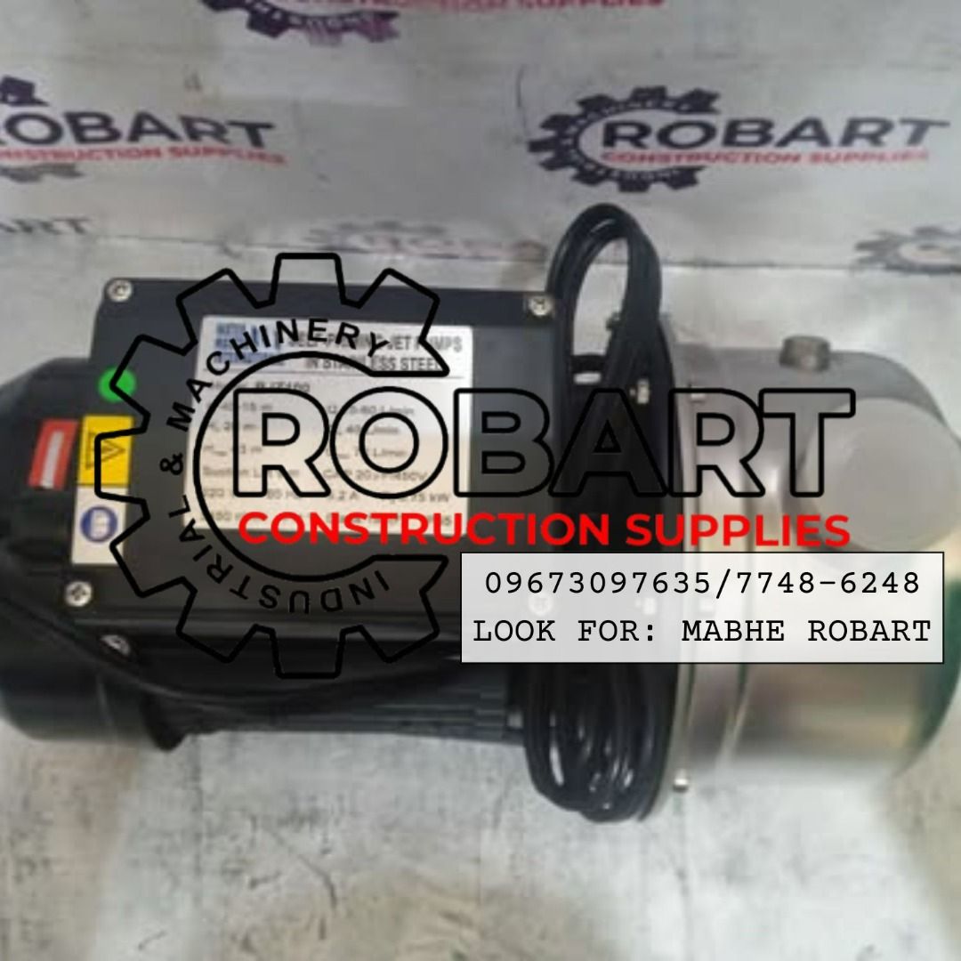 Self Priming Booster Pump 1HP (Category: Cleaning Tools & Supplies) located in Caloocan City. Submitted by robartmari68459 (Listing ID 1406522396, Image 2). Description: Self Priming Booster Pump 1HP Model: BJZ100 Brand: Water Master International 𝚁𝙾𝙱𝙰𝚁𝚃 𝙲𝙾𝙽𝚂𝚃𝚁𝚄𝙲𝚃𝙸𝙾𝙽 𝚂𝚄𝙿𝙿𝙻𝙸𝙴𝚂 𝙾𝚏𝚏𝚒𝚌𝚎 𝙰𝚍𝚍𝚛𝚎𝚜𝚜: 𝟷𝟺𝟶𝟻 𝚈𝚞𝚜𝚎𝚌𝚘 𝚂𝚝. 𝚂𝚝𝚊 𝙲𝚛𝚞𝚣 𝙼𝚊𝚗𝚒𝚕𝚊 𝚂𝙴𝙽𝙳 𝚄𝚂 𝙼𝙴𝚂𝚂𝙰𝙶𝙴 𝙵𝙾𝚁 𝙸𝙽𝚀𝚄𝙸𝚁𝙸𝙴𝚂 𝙶𝚕𝚋