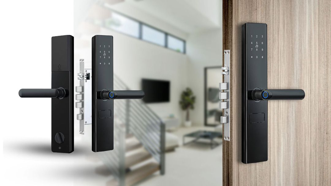 Smart Digital Door Lock (Category: Locks, Doors & Gates) located in Caloocan City. Submitted by fiercewater-e68c (Listing ID 1406481737, Image 2). Description: Features: 1) Permanent access code (changeable) 2) Temporary access codes 3) One-time access codes 4) Window-time access codes 5) Logging of each Lock/Unlocking for security *Universal fitment, left and right handle switchable. *Manage the digital features using the TTLock app found on Goo