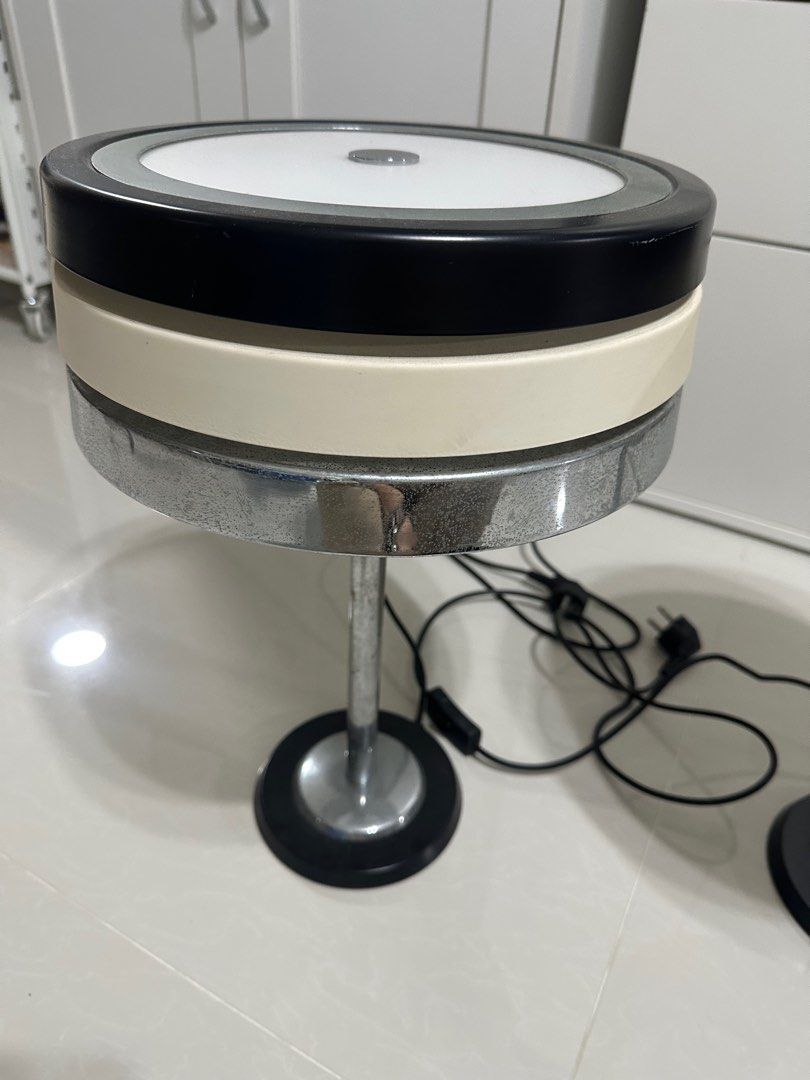 Table Lamp (Category: Lighting) located in Singapore. Submitted by fundmytrvls_luxury (Listing ID 1406524914, Image 3). Description: La Creu Cumbia Table Light Well used and needs a good clean In good working order Takes E27 light bulbs. No bulbs included. Price for the pair.