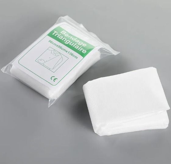 TRIANGULAR BANDAGE NON WOVEN (Category: Medical Supplies & Tools) located in Quezon City. Submitted by zyra26 (Listing ID 1406477147, Image 2). Description: .