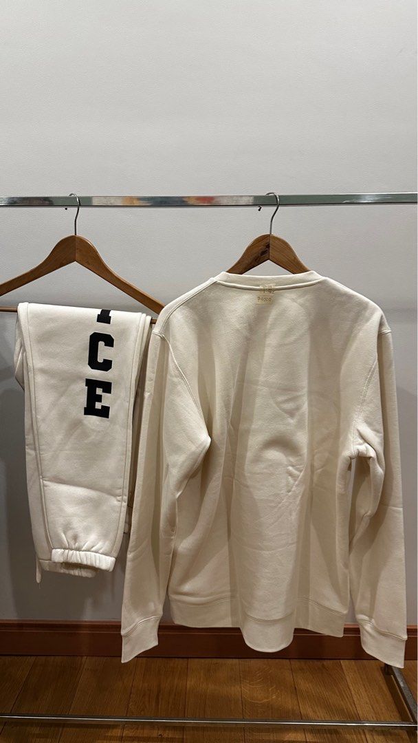 Twice Ready To Be Sweatshirt and Sweatpants Set (Category: Sets & Coordinates) located in Antipolo. Submitted by agentjic (Listing ID 1406555633, Image 2). Description: Twice Ready To Be Sweatshirt and sweatpants set *Worn once to fit Size: Both Large Sweatshirt dimensions: Width 23 Length 30 Sleeve length 28.5 Sweatpants dimensions: Size Large Length 41 From Australia merch.