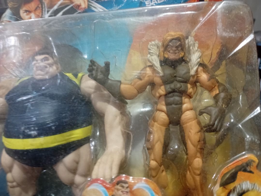 Xmen Blob and sabretooth 3.75 figures (Category: Figurines & Statues) located in Manila. Submitted by paksiwtokwa.paksiwtokwa (Listing ID 1406559981, Image 3). Description: For sale Xmen Origins blob and Sabretooth figure Mint in box 3000php Location: project 8 q.c..