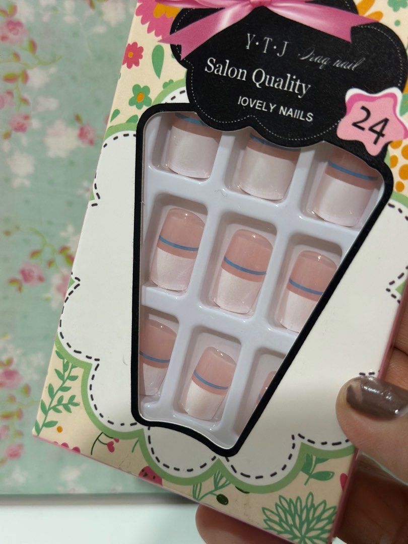 YTJ diy nail extension set (Category: Hands & Nails) located in Davao. Submitted by favoritepreloved (Listing ID 1406574503, Image 2). Description: ❤️ Fixed price.