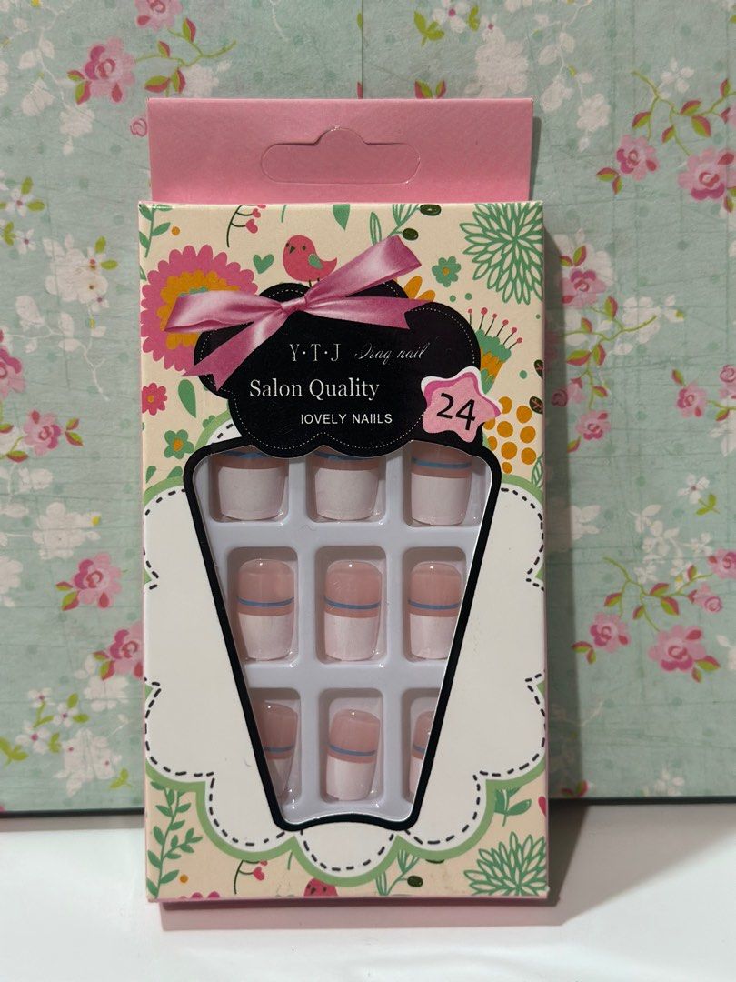 YTJ diy nail extension set (Category: Hands & Nails) located in Davao. Submitted by favoritepreloved (Listing ID 1406574503, Image 1). Description: ❤️ Fixed price.