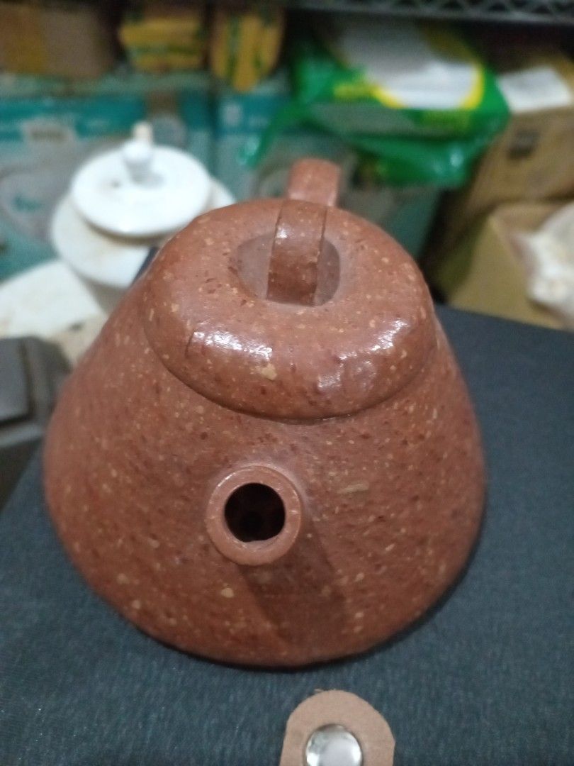 2021 Textured Yixing Triangular ShrPiao+ Cannon mouth style 120cc (Category: Coffee & Tea Tableware) located in Malabon City. Submitted by wuchabonshudosiy (Listing ID 1406716718, Image 3). Description: This makes another take on the circular one we first offered.. More difficult shapes to come for the Yixing claypots we will offer. No doubt they look simple. But they are handmade 100%. No moulds or liquid cement or mass production.. This one goo