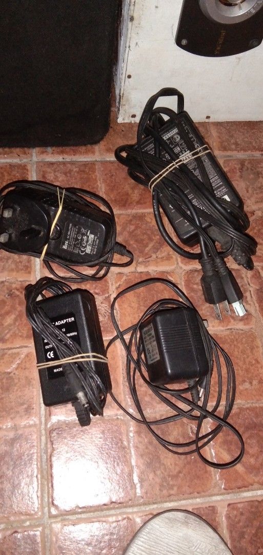 AC-DC Adaptors (Category: Chargers) located in Quezon City. Submitted by dancatz (Listing ID 1406671583, Image 1). Description: • P100.00-P200.00 • assorted power adapters • 6 volts 12 volts 32 volts LFB Seller Location: Brgy. Sta Teresita, Quezon City Please DM me for more details Payment Methods: Gcash (preferable) BPI bank transfer (optional) Delivery Method: LBC, LalaMove, Grab Express, J&T or buyer's choice of rider / courier *shipping fee/d
