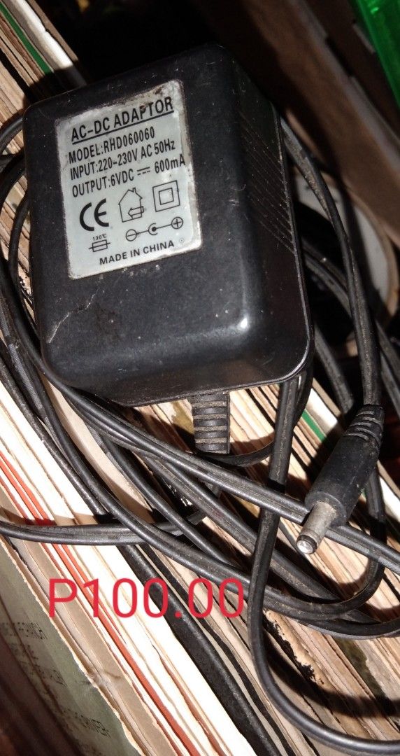 AC-DC Adaptors (Category: Chargers) located in Quezon City. Submitted by dancatz (Listing ID 1406671583, Image 2). Description: • P100.00-P200.00 • assorted power adapters • 6 volts 12 volts 32 volts LFB Seller Location: Brgy. Sta Teresita, Quezon City Please DM me for more details Payment Methods: Gcash (preferable) BPI bank transfer (optional) Delivery Method: LBC, LalaMove, Grab Express, J&T or buyer's choice of rider / courier *shipping fee/d