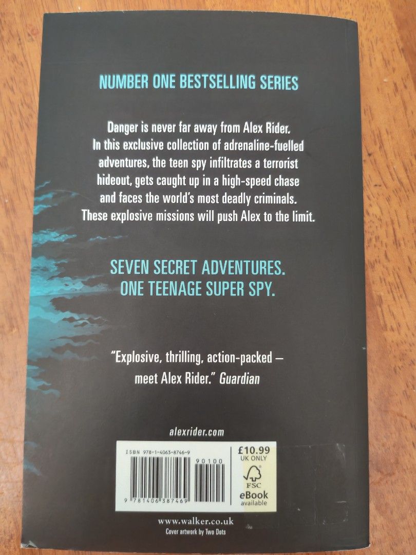 Alex Rider Secret Weapon by Anthony Horowitz, Hobbies & Toys, Books