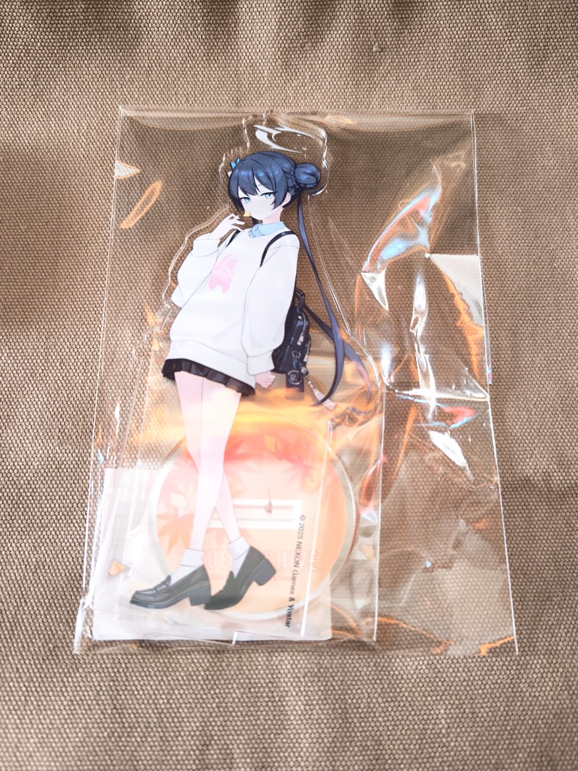(現貨)BA 妃姬(秋服Ver.)BIG立牌 ブルーアーカイブ POP UP STORE in マルイ 私服門主 ブルアカ 蔚藍檔案 Blue ...