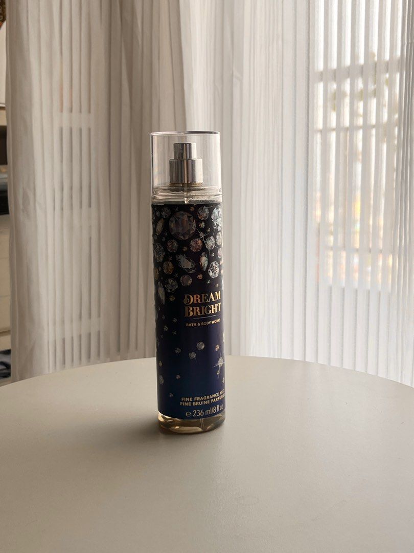 Bath & Body Works Dream Bright Body Mist (Category: Fragrance & Deodorants) located in Pasay City. Submitted by beansshop (Listing ID 1406676942, Image 2). Description: bought recently at bbw’s sale, 90% left RFS: impulse buy LAST PRICE! NO HAGGLING, PLEASE 🙏 pay first to reserve 💛 MOP: GCash MOD: Lalamove / J&T (every friday drop off) 📍 Taft.