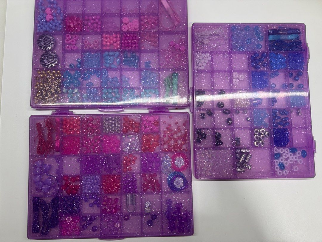 Bead sets (Category: Craft Supplies & Tools) located in Singapore. Submitted by greenyay (Listing ID 1406755409, Image 1). Description: 1 for $8, all 3 for $20 .