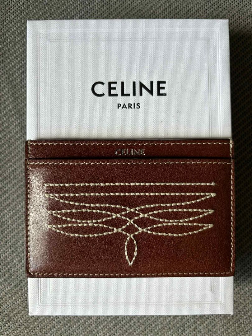 Celine Card Holder (Category: Luxury Bags & Wallets) located in Quezon City. Submitted by _ajel (Listing ID 1406791323, Image 1). Description: - Authentic Celine card holder - Cowhide leather - Hand stitched - Made in Italy - Includes original dust bag, box, and tags Barely used, bought last Oct in NY.