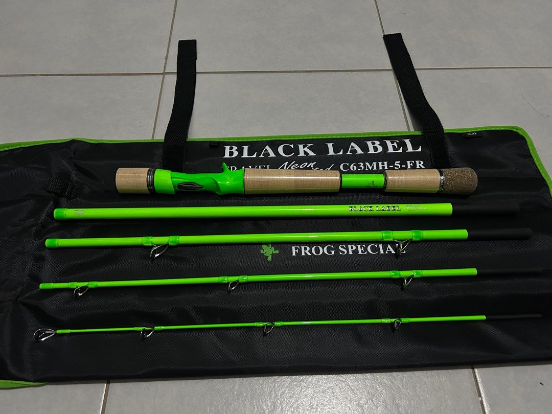 Daiwa Black Label Neon Frog Special C63MH-5-FR, Sports Equipment