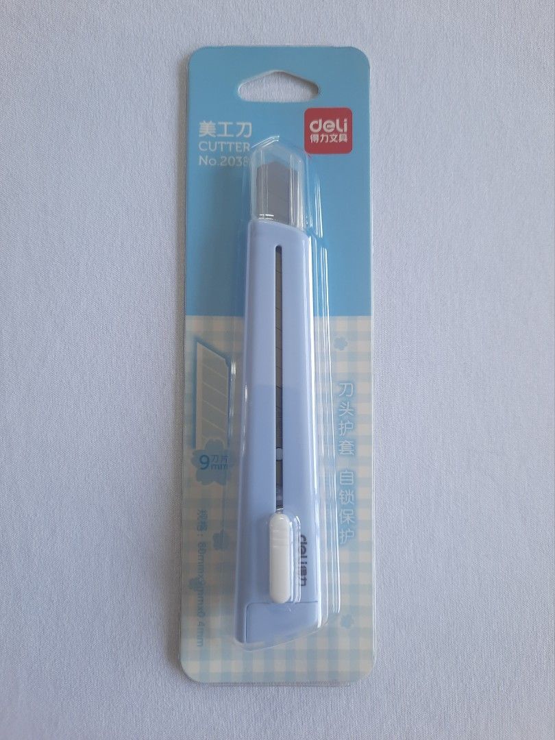Deli Cutter Pastel Blue (Category: Craft Supplies & Tools) located in Paranaque City. Submitted by adoptastuff (Listing ID 1406667236, Image 2). Description: * High quality and aesthetic cutter at affordable price.