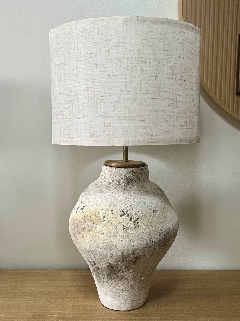 New Ceramic FAITH Table Lamp (Category: Lighting) located in Mandaluyong City. Submitted by houseof1980 (Listing ID 1406748262, Image 1). Description: FAITH Table Lamp Measurements 28cm L x 28cm D x 53cm H Use E27 bulbs 220v, wired Ceramic base .