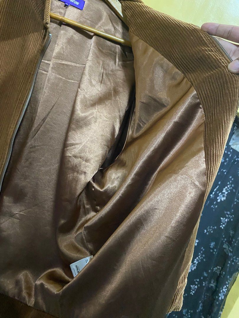 Fucking Awesome corduroy patch jacket brown (Category: Coats, Jackets and Outerwear) located in San Juan City. Submitted by godman13 (Listing ID 1406784278, Image 2). Description: Fucking Awesome New York Brown Corduroy Crucifix Zipperhead Excellent condition .