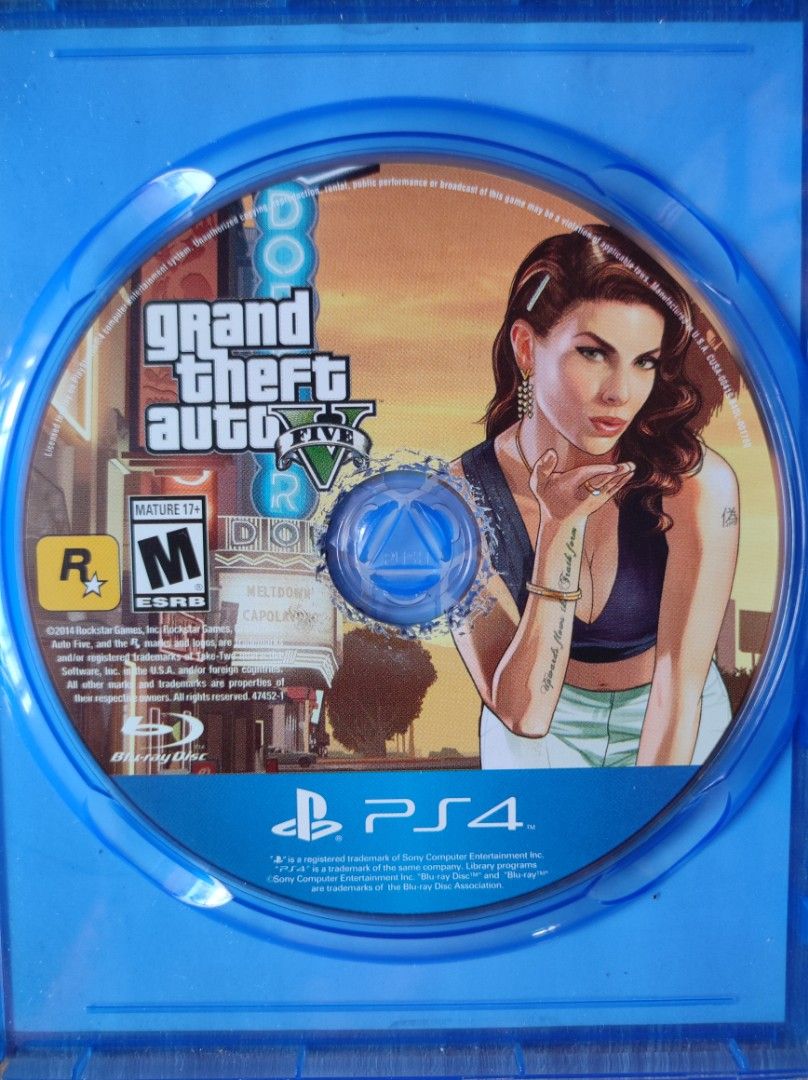 Grand Theft Auto 5 Game PS4; PS5 (Category: PlayStation) located in Quezon City. Submitted by theplugresearch (Listing ID 1406744012, Image 3). Description: GTA V for the PS4 console will work on both the PS4 and PS5. The newer generation PS5 is designed to be fully backward compatible with the older generation PS4. Region Guide: R-ALL GLOBAL = (region-free) SHOULD YOU BUY THIS GAME? - I think everyone knows this masterpiece already, but if you w