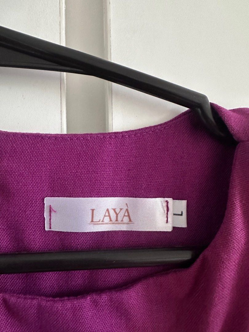 Laya Manila purple linen top (Category: Blouses) located in Paranaque City. Submitted by planetandy (Listing ID 1406697057, Image 2). Description: Brand new! Letting go as it was an impulse buy, but it’s very pretty 💜 Paid around 2k as I asked to make it longer Negotiable, just message me :) Length x Width: 19.5 inches x 19 inches.