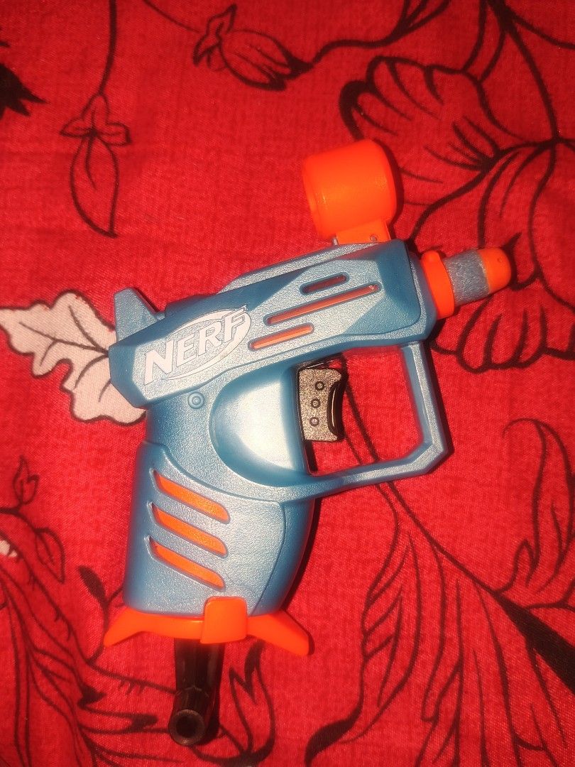 Nerf Elite 2.0 Quadfire Toy Gun/Bubble Gun (Category: Action & Battle Toys) located in Manila. Submitted by harpercbrr36253 (Listing ID 1406809066, Image 3). Description: - Nerf Elite 2.0 Quadfire (blue and orange) with quadfire design. - Pink and blue bubble gun. (untested sa actual bubble but it still has a battery and working pa naman) - Both are designed for fun and play. includes: -2 nerf gun & 1 Bubble gun pwede sa mga kids niyo LOC : SAN J