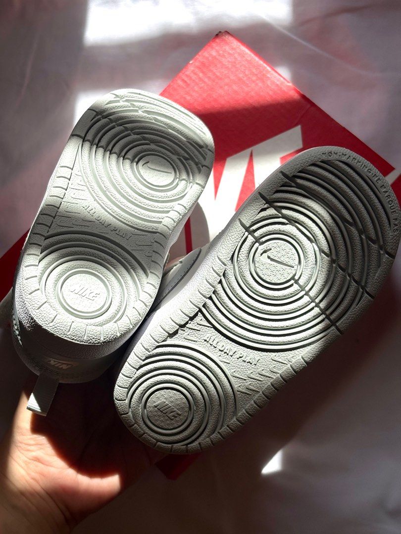 Nike Court Borough Mid 2 (TDV) - 7C (Category: Babies & Kids Fashion) located in Pasig City. Submitted by mariks (Listing ID 1406682971, Image 3). Description: ‼️TODDLER SHOES FOR SALE‼️ 👟NIKE COURT BOROUGH MID 2 (TDV) ⚪️SAIL/LIGHT SILVER-WHITE Size: UK 6.5 Cm 13 💯 Legit 💯 Brand new 📍Pasig 🏷️ 2,000 (negotiable) RFS: Wrong size .