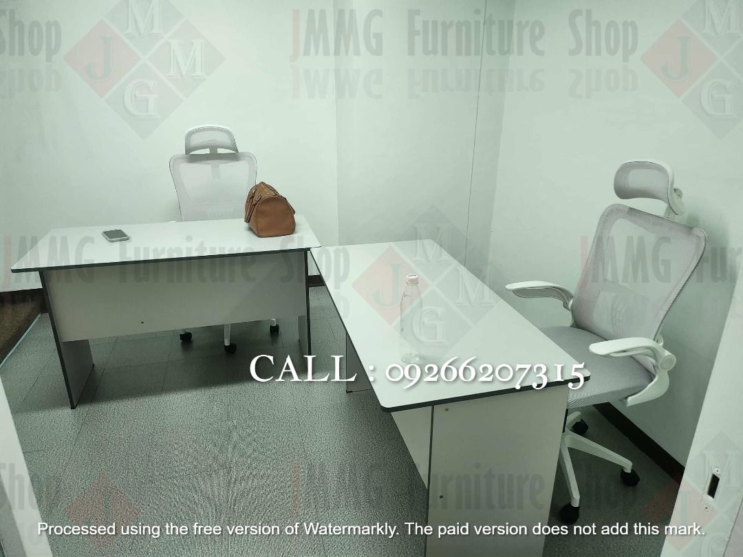 OFFICE TABLE . CHAIR . STEEL CABINET (Category: Office Furniture & Fixtures) located in Caloocan City. Submitted by officefurniture_jessica (Listing ID 1406697777, Image 3). Description: JMMG Furniture SHOP is a manufacturer and supplier of Office and Home Furniture. 🚚 We deliver within metro manila and nearby provinces ( with minimal fee depends on the quantity ) 🖊 Free quotation ✅ We also customized office furniture. We have wide collections 