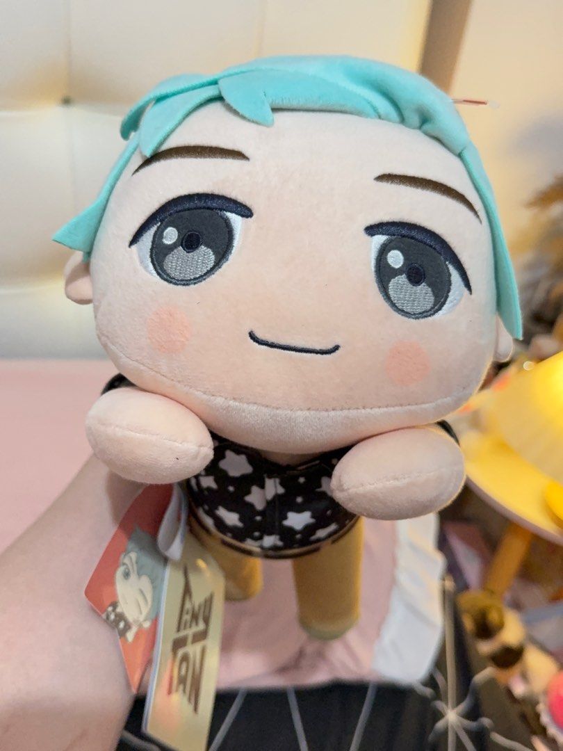 Official Tiny Tan Rap Monster (RM) BTS (Category: K-Wave Merchandise) located in Subic. Submitted by ayusamicos (Listing ID 1406725368, Image 1). Description: Official Tiny Tan Rap Monster (RM) BTS - brand new with papertag - authentic, official MOP: GCash. MOD: J&T Express. Shipping fee will be shouldered by the buyer. 🏷️₱250 .