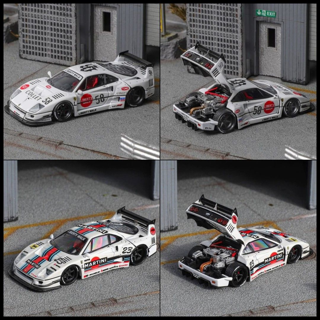 Preorders 1/64 Star Model F40 LB LBWK Widebody Tokyo Auto Salon TAS ...