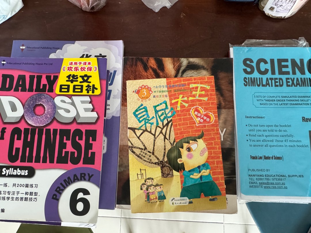 Primary School Chinese & Science Assessment Books, Hobbies & Toys ...