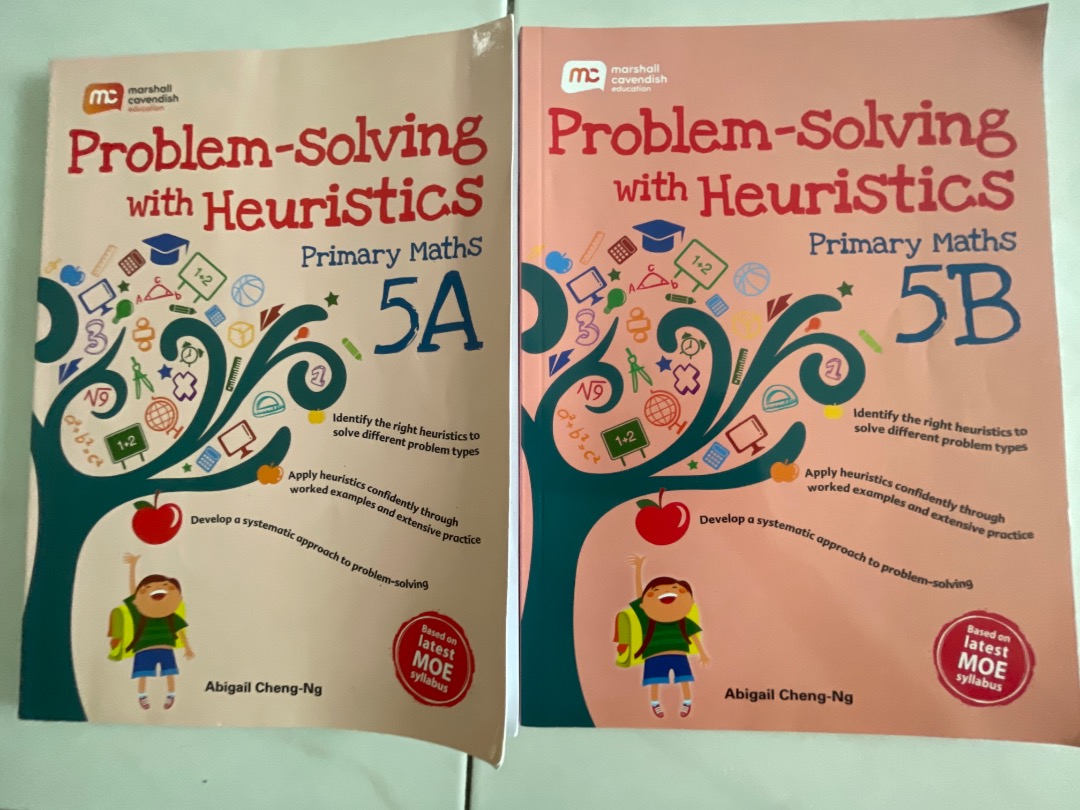 Problem-Solving with Heuristics Primary Maths 5A & 5B, Hobbies & Toys ...