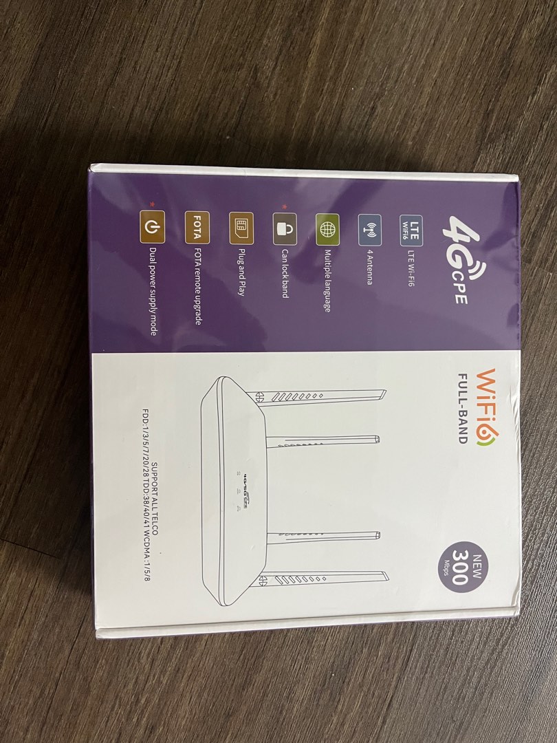 Sim Card Modem Router CPE C300 Pro, Computers & Tech, Parts ...