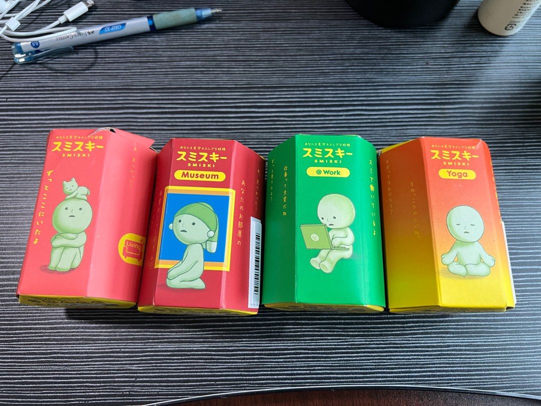 Smiski Series Blind Box Figures - Various (Category: Designer & Blind Box Toys) located in Singapore. Submitted by zarf. (Listing ID 1406739713, Image 1). Description: rfs; not collecting anym - all opened box - 2 unopened package.