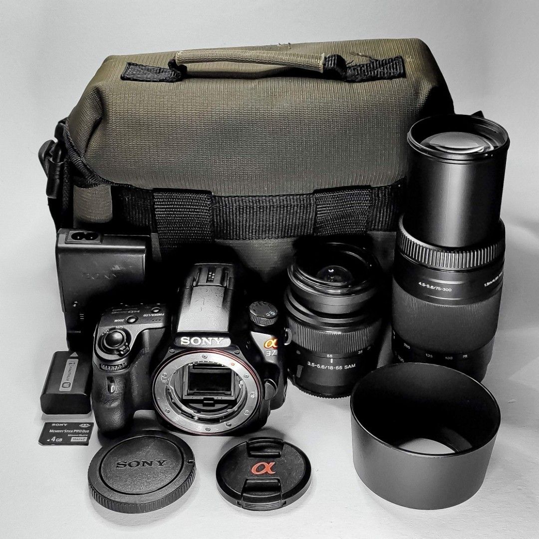 Sony Alpha DSLR Camera with Lenses and Accessories (Category: Cameras) located in Balanga. Submitted by cyrin_camera (Listing ID 1406644476, Image 1). Description: 𝐑𝐔𝐒𝐇 𝐓𝐀𝐊𝐄 𝐀𝐋𝐋‼️For Sale Unahan nalang po‼️ 📸 𝐒𝐨𝐧𝐲 𝐒𝐋𝐓 𝐀𝟑𝟕 𝐅𝐥𝐢𝐩𝐬𝐜𝐫𝐞𝐞𝐧 𝐏𝐫𝐨𝐟𝐞𝐬𝐬𝐢𝐨𝐧𝐚𝐥 𝐃𝐒𝐋𝐑 𝐂𝐚𝐦𝐞𝐫𝐚 *𝐒𝐨𝐧𝐲 𝟏𝟖-𝟓𝟓𝐦𝐦 𝐋𝐞𝐧𝐬 *𝐒𝐨𝐧𝐲 𝟕𝟓-𝟑𝟎𝟎𝐦𝐦 𝐙𝐨𝐨𝐦 𝐋𝐞𝐧𝐬 *𝐂𝐚𝐦𝐞𝐫𝐚 𝐁𝐚𝐠 *𝐋𝐞𝐧𝐬 𝐇𝐨𝐨𝐝 *𝐁𝐚𝐭𝐭𝐞𝐫𝐲 *𝐂𝐚