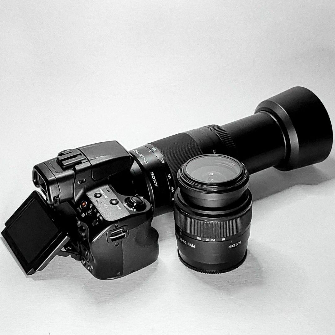Sony Alpha DSLR Camera with Lenses and Accessories (Category: Cameras) located in Balanga. Submitted by cyrin_camera (Listing ID 1406644476, Image 2). Description: 𝐑𝐔𝐒𝐇 𝐓𝐀𝐊𝐄 𝐀𝐋𝐋‼️For Sale Unahan nalang po‼️ 📸 𝐒𝐨𝐧𝐲 𝐒𝐋𝐓 𝐀𝟑𝟕 𝐅𝐥𝐢𝐩𝐬𝐜𝐫𝐞𝐞𝐧 𝐏𝐫𝐨𝐟𝐞𝐬𝐬𝐢𝐨𝐧𝐚𝐥 𝐃𝐒𝐋𝐑 𝐂𝐚𝐦𝐞𝐫𝐚 *𝐒𝐨𝐧𝐲 𝟏𝟖-𝟓𝟓𝐦𝐦 𝐋𝐞𝐧𝐬 *𝐒𝐨𝐧𝐲 𝟕𝟓-𝟑𝟎𝟎𝐦𝐦 𝐙𝐨𝐨𝐦 𝐋𝐞𝐧𝐬 *𝐂𝐚𝐦𝐞𝐫𝐚 𝐁𝐚𝐠 *𝐋𝐞𝐧𝐬 𝐇𝐨𝐨𝐝 *𝐁𝐚𝐭𝐭𝐞𝐫𝐲 *𝐂𝐚