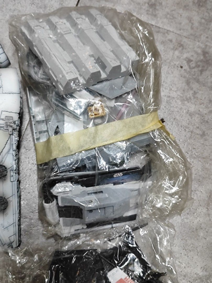 Star Wars Millennium Falcon, X-Wing, TIE Fighter Model Kit (Category: Gundam & Model Kits) located in Malabon City. Submitted by dan_sc (Listing ID 1406698297, Image 3). Description: starwars bundle. as is conditions, probably some are incomplete, unassembled, hence selling at a lower prices .